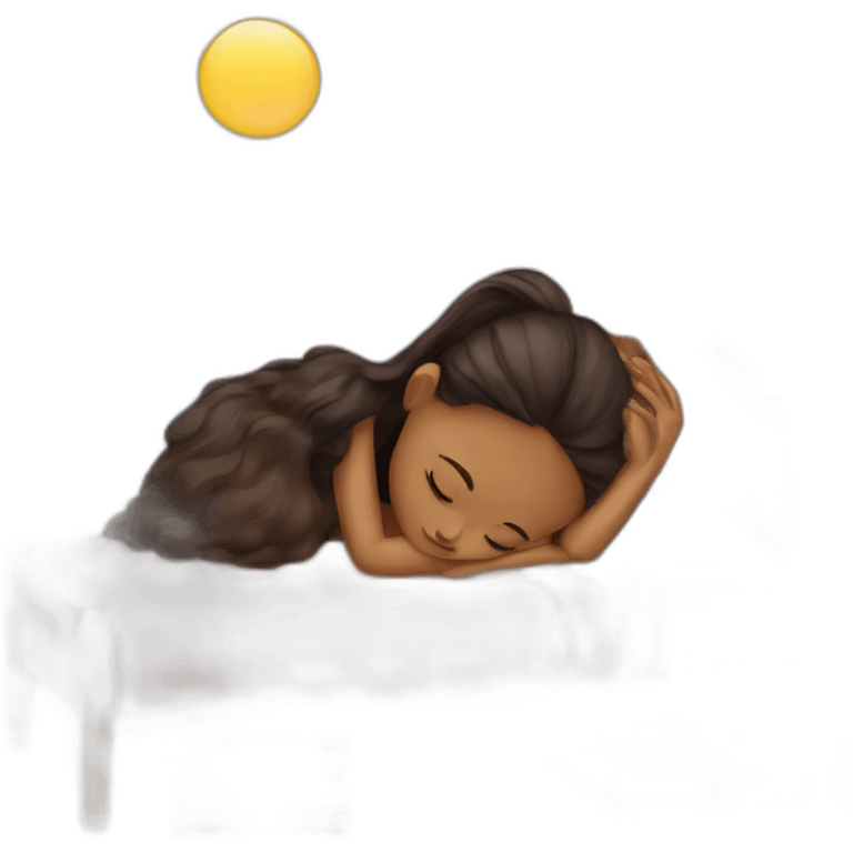 Books girl sleep emoji