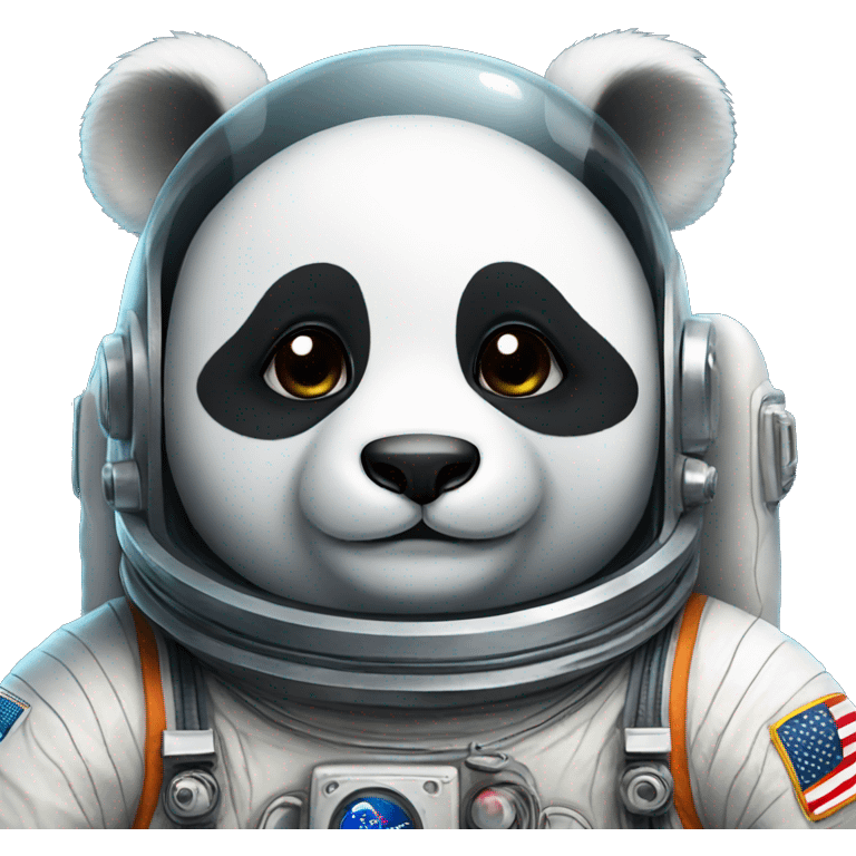 Astronaut Panda emoji