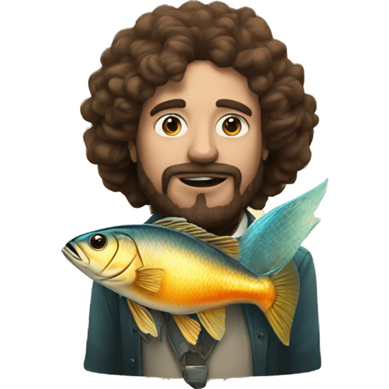 Elo musk with fish emoji