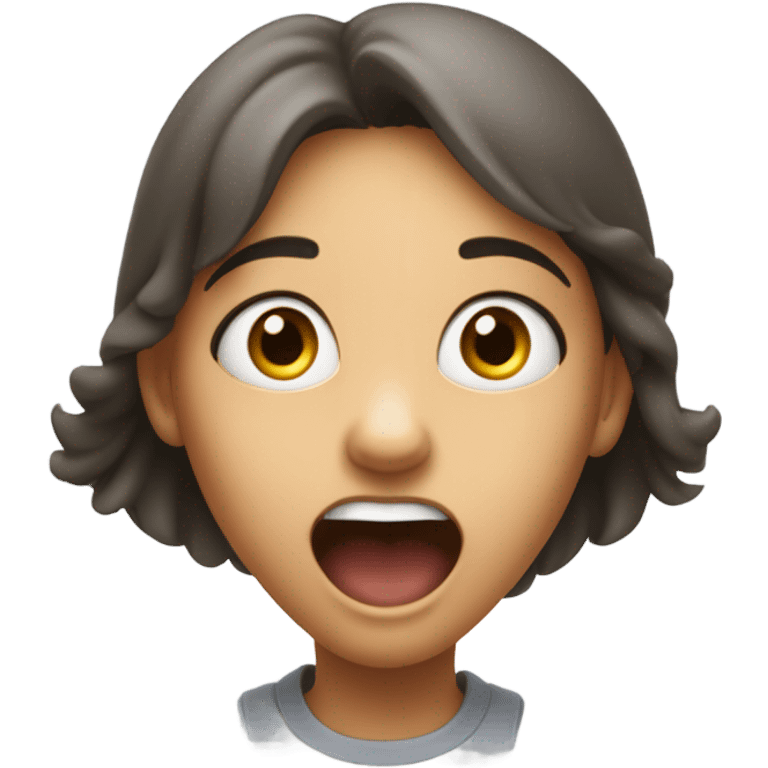 Amazed girl emoji