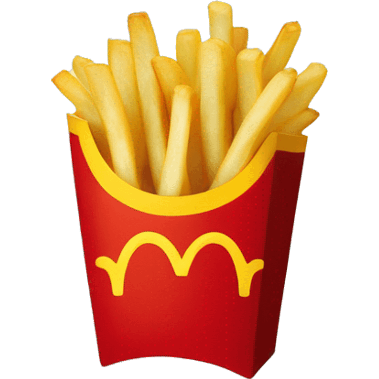 McDonald’s French fries in carton  emoji