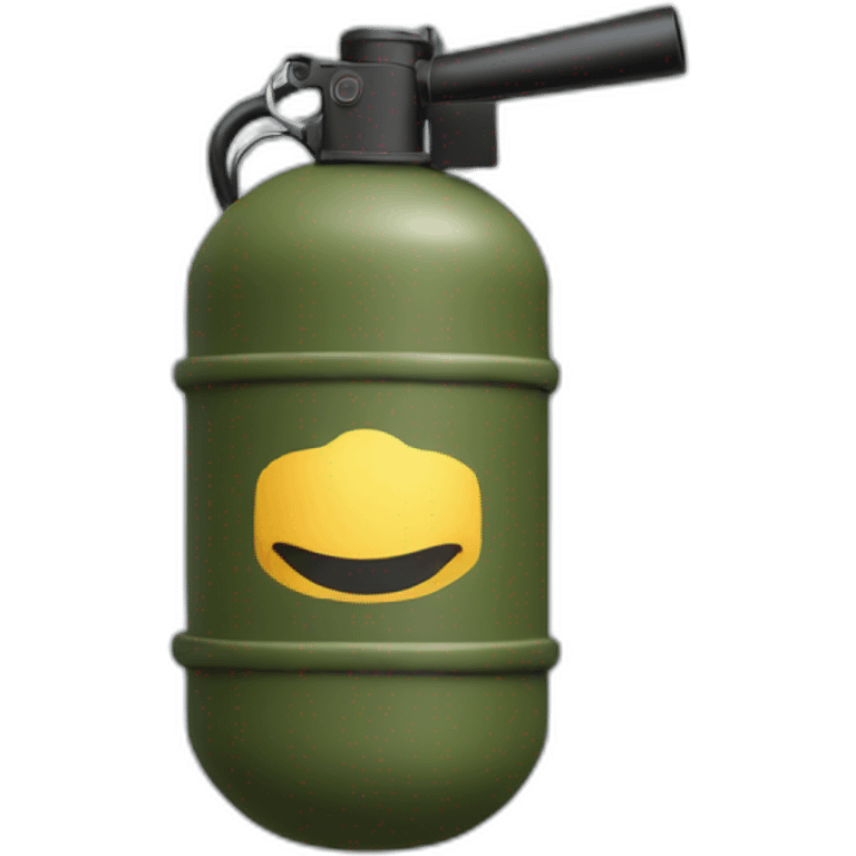 Army smoke grenade emoji