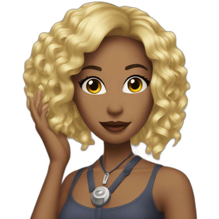 Dj miss monique  emoji