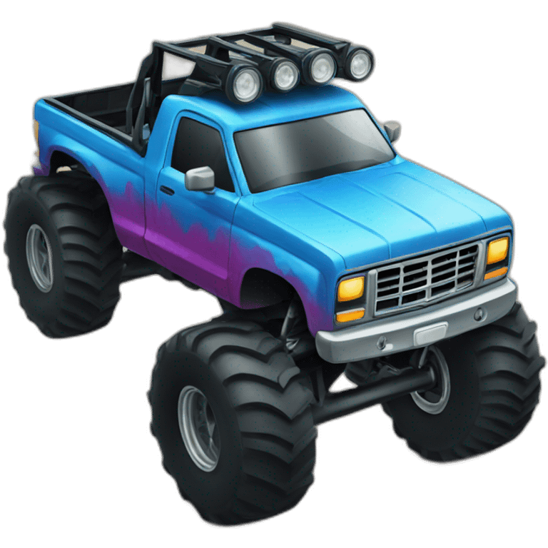 monster truck emoji