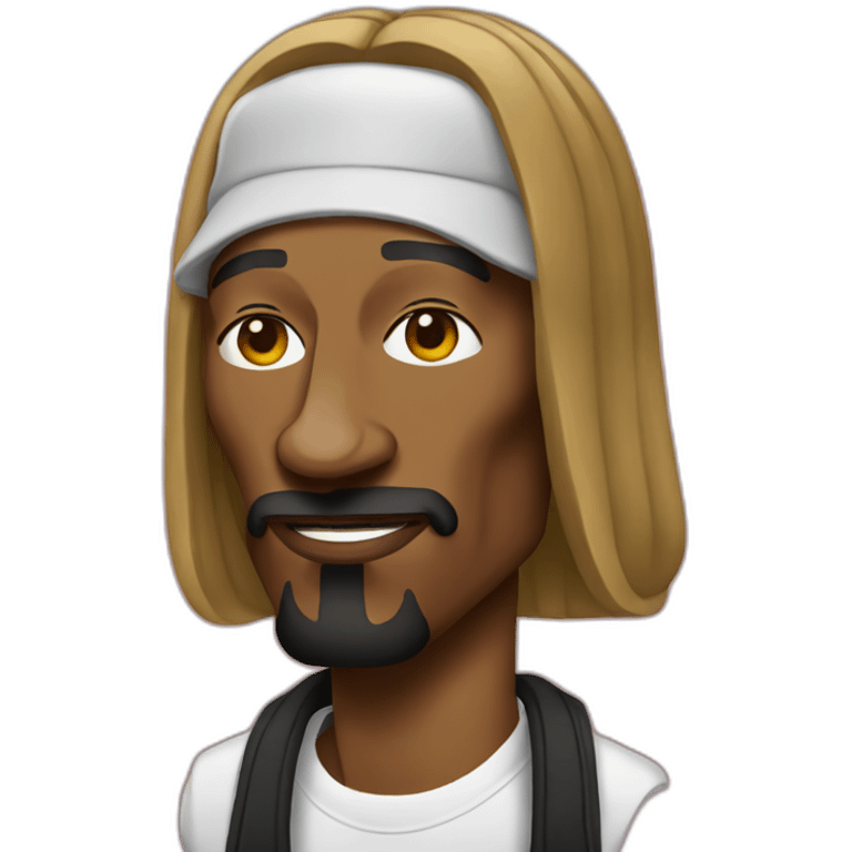 Rapper snoop dog emoji