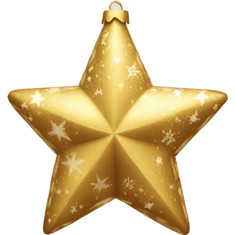 christmas decoration star emoji