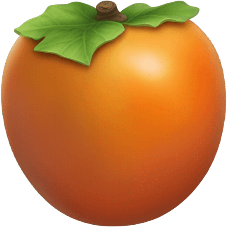 persimmon  emoji