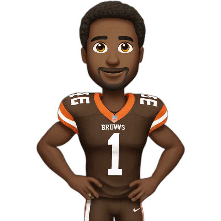 cleveland browns nfl emoji