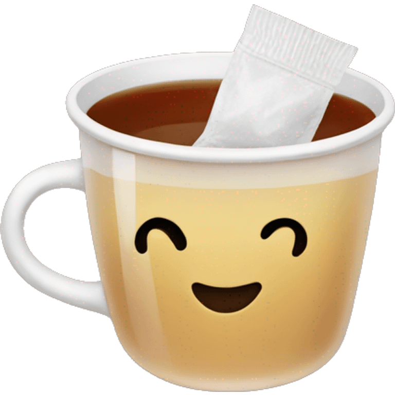 tea bag in cup emoji