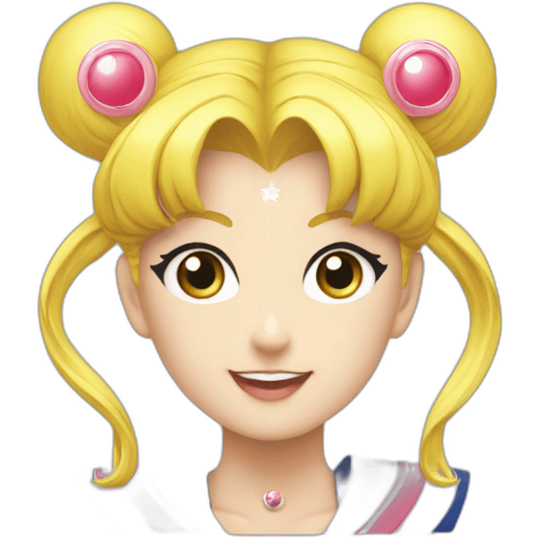 Sailor moon, -3/4 emoji