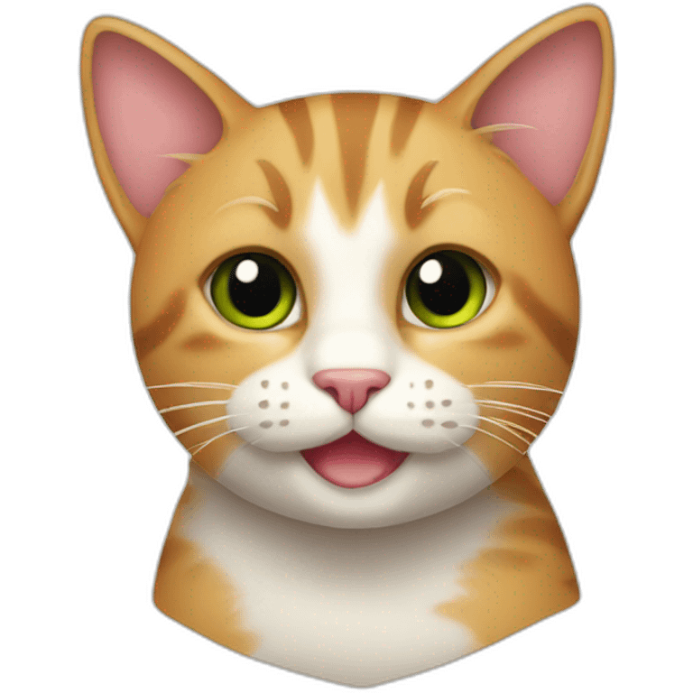 cat from gift box emoji