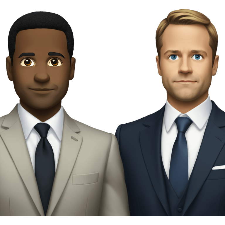 Harvey Specter and Mike Ross emoji