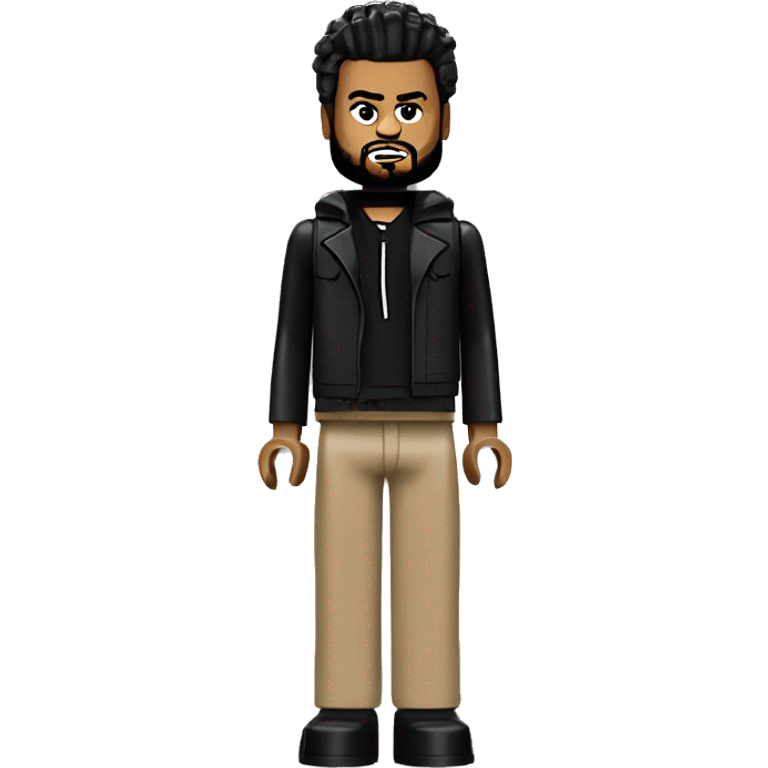 THE WEEKND lego full body emoji