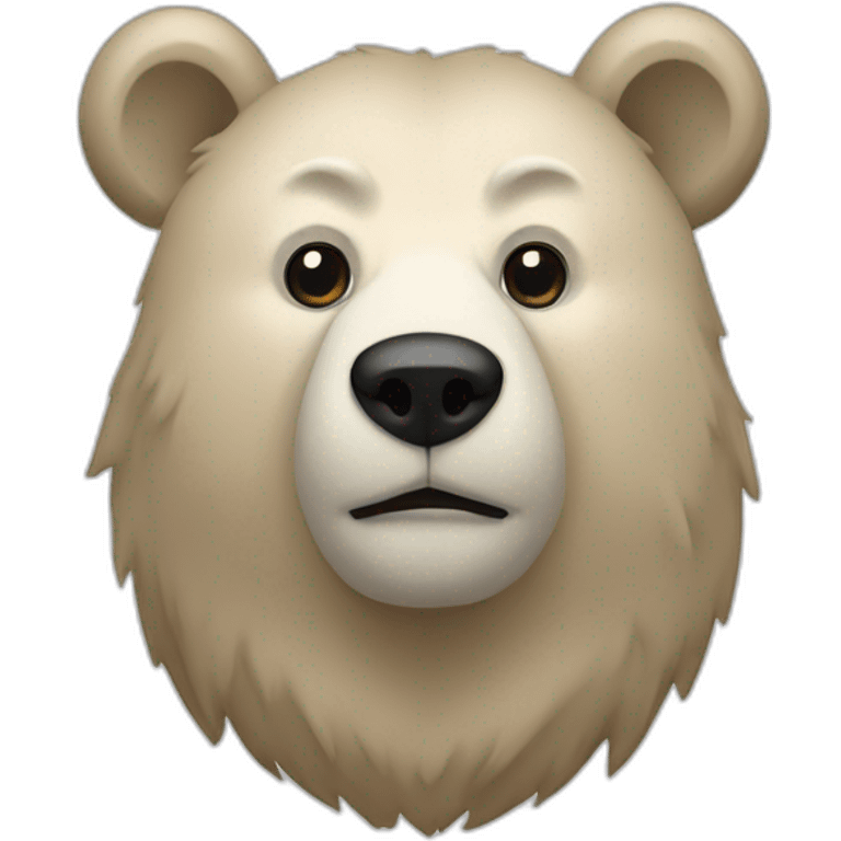 bear white emoji