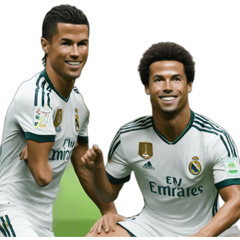 Ronaldo and marcelo emoji