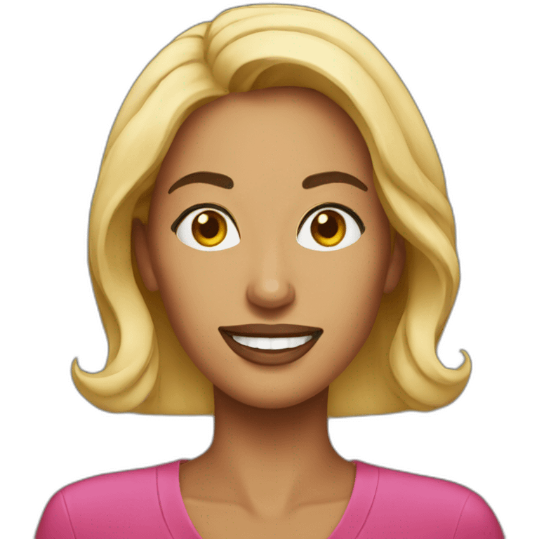 woman tv host  emoji