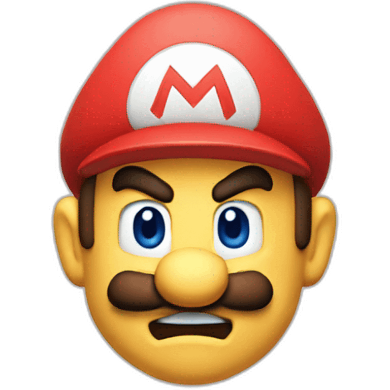 mad mario emoji