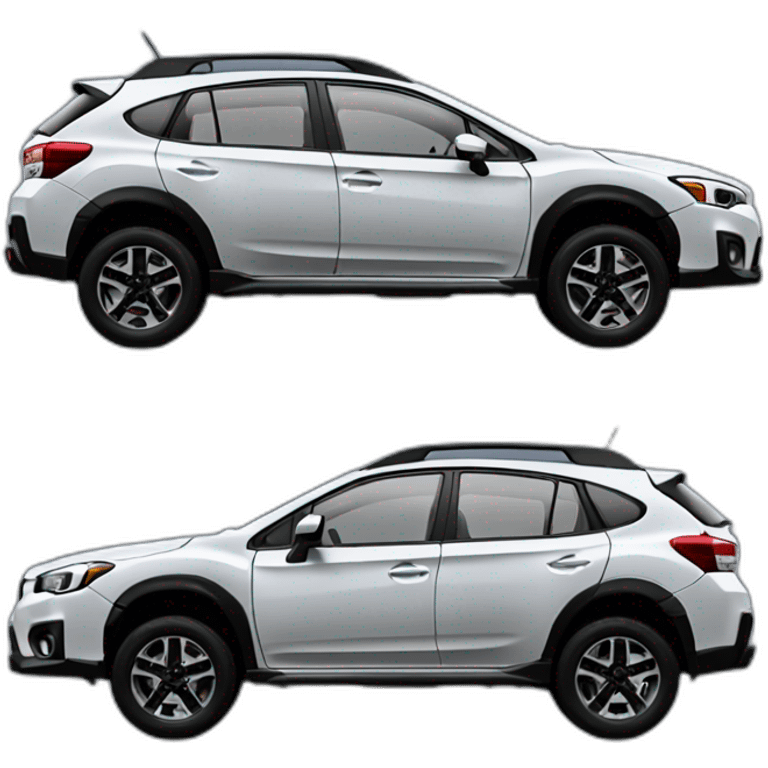 2018 Subaru crosstrek side shot emoji