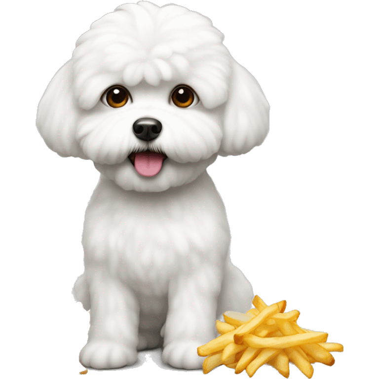 Bichon fries emoji