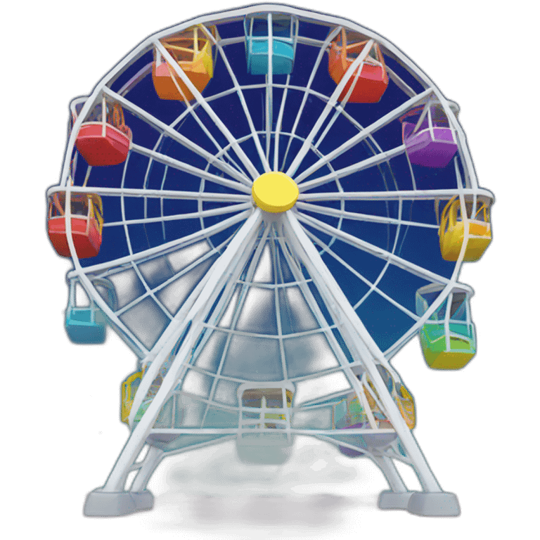 Space ferris wheel emoji