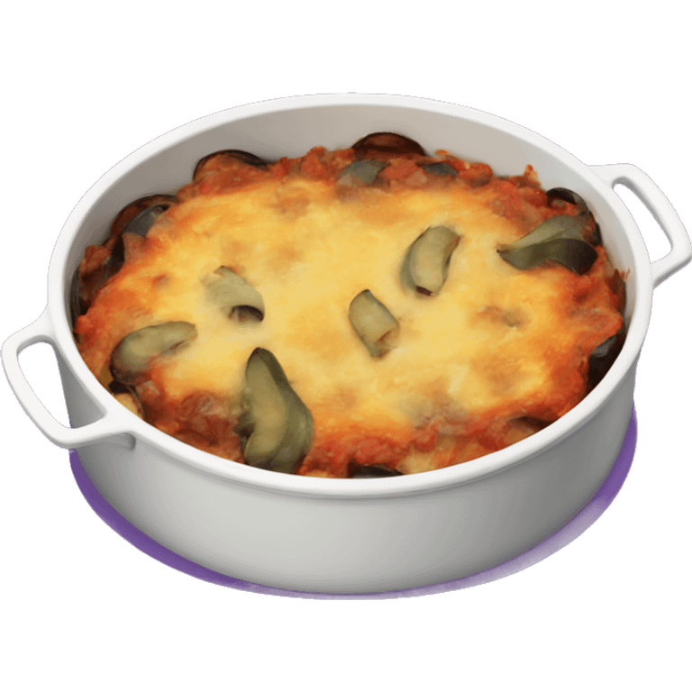 Eggplant casserole emoji