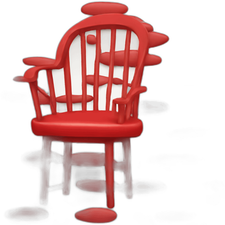 Red chair emoji