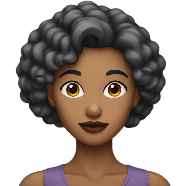 Femme maquillée  emoji