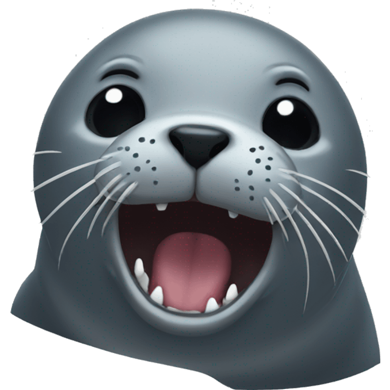 scary seal emoji