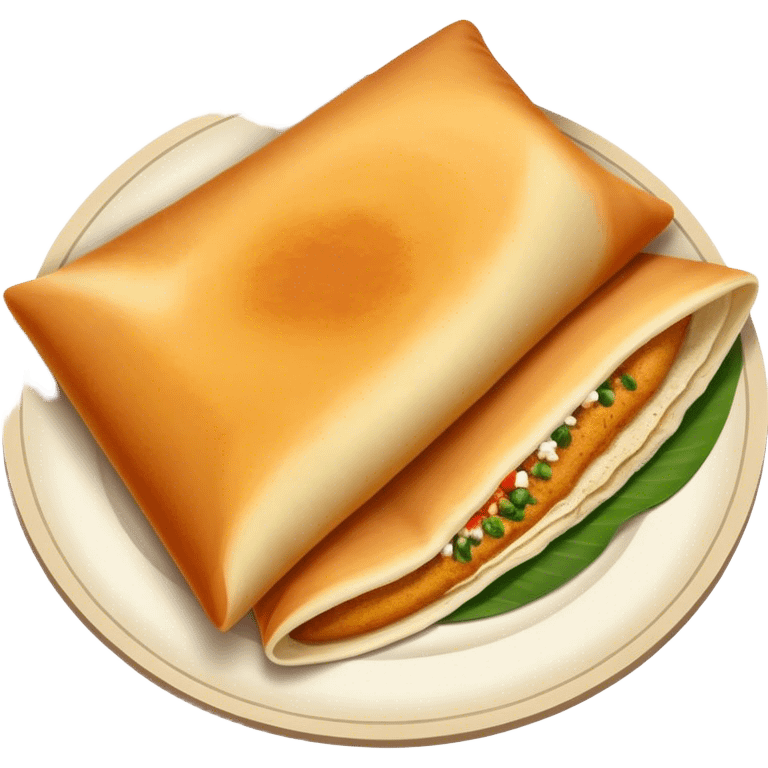 dosa south indian dish emoji