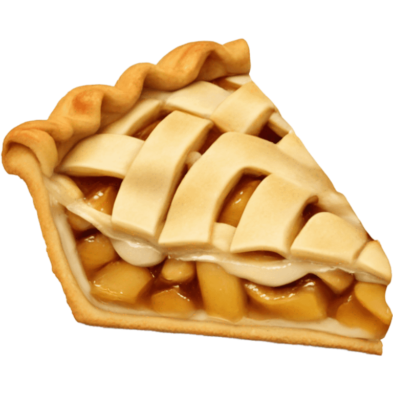 Apple pie slice  emoji