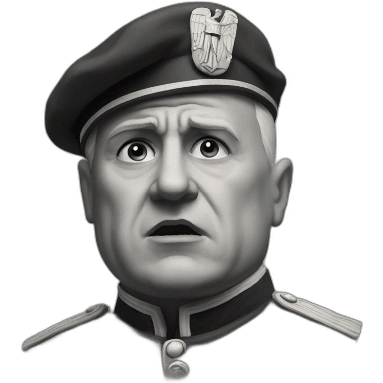 Mussolini emotion emoji