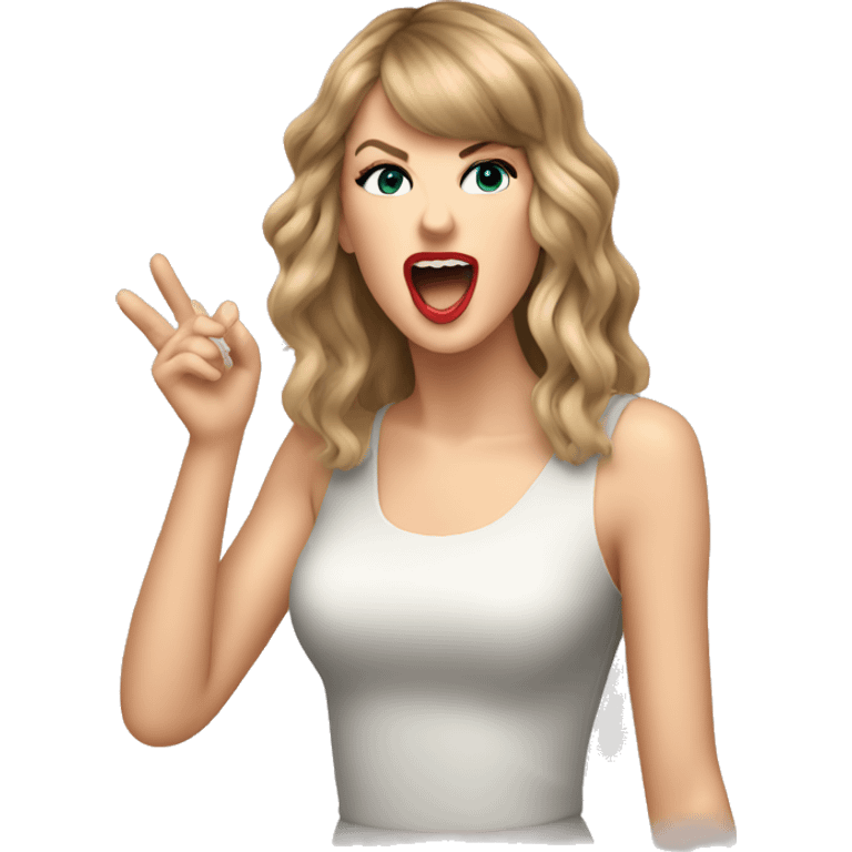 Taylor Swift SINGING emoji