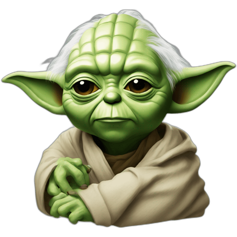 yoda smoke emoji