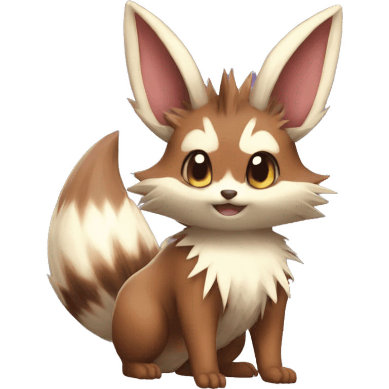 Furret Eevee Zigzagoon emoji