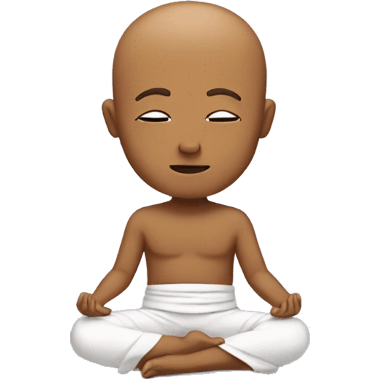 meditation emoji