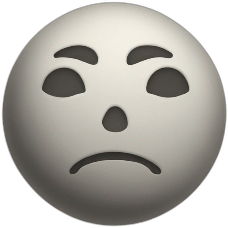 full moon with face ios emoji