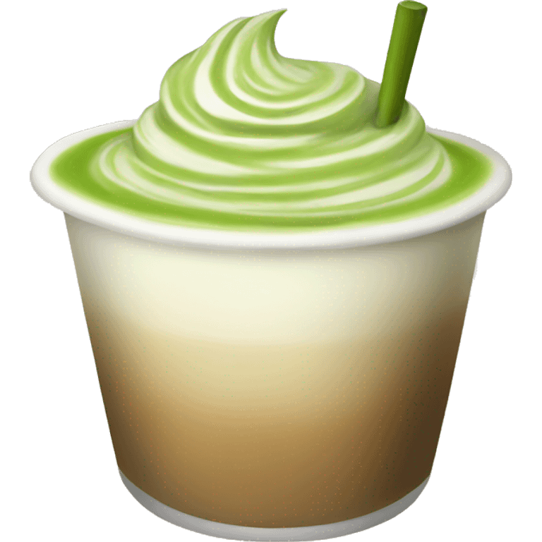 Matcha latte emoji