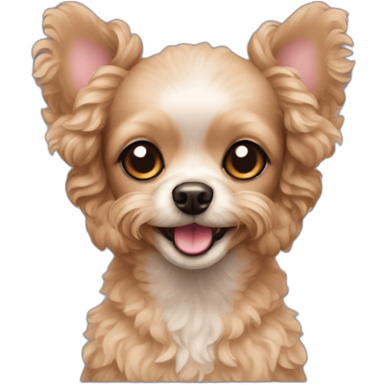 toy poodle chihuahua dog emoji