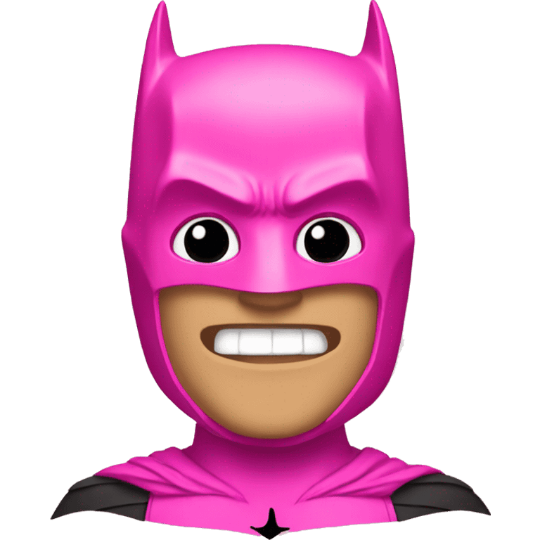 batman with pink suit emoji