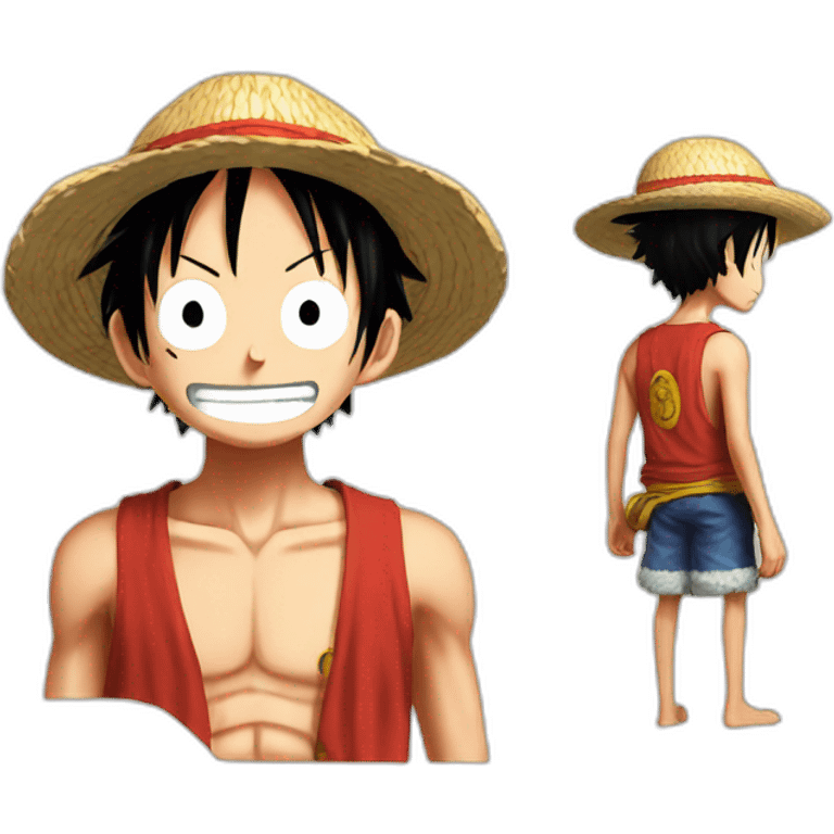 Luffy one piece emoji