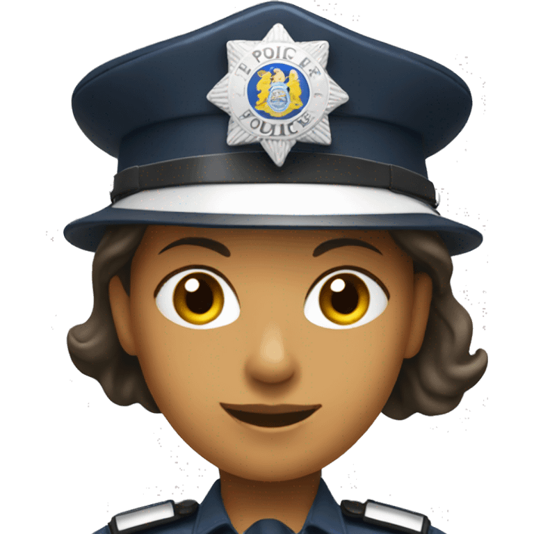 Uk woman police hat  emoji