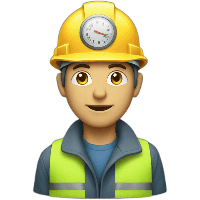 nuclear power plant worker emoji