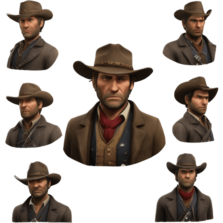 Arthur morgan from red dead Redemption 2 emoji