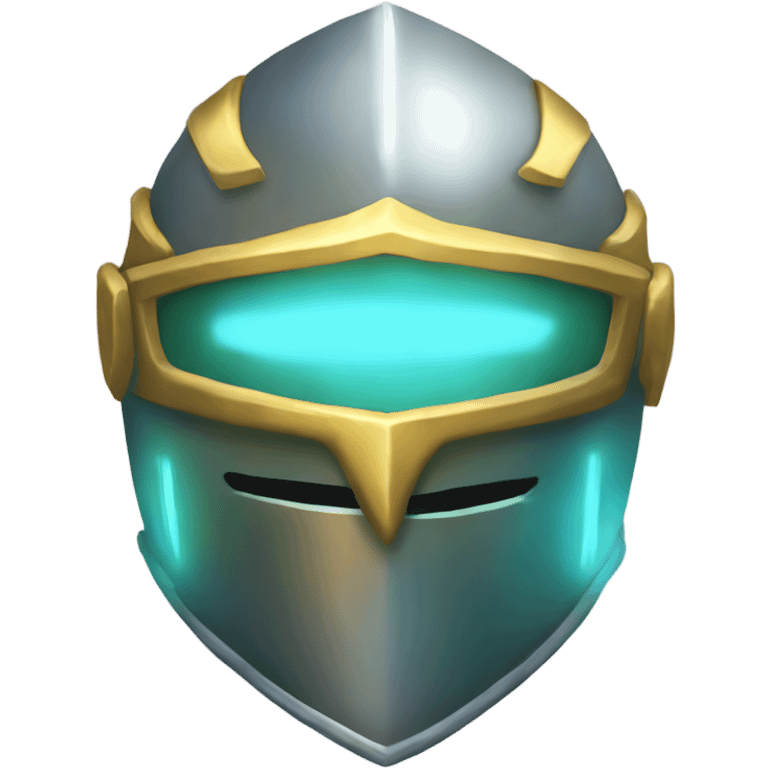 Glowing armor emoji