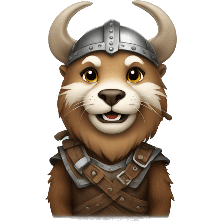 otter viking emoji