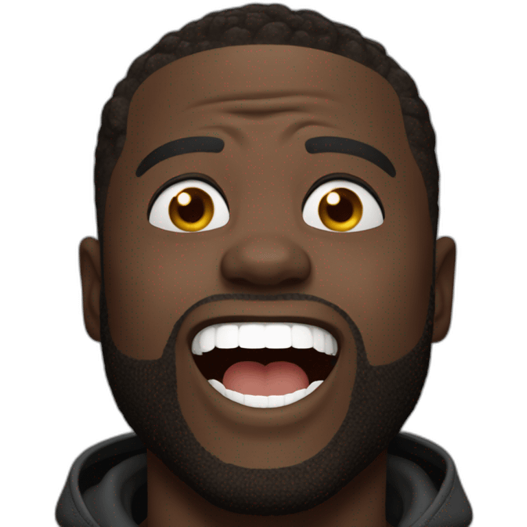 Kevin hart happy emoji