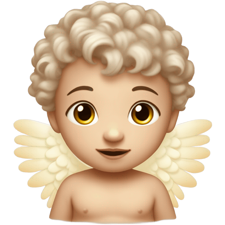 Angel baby emoji