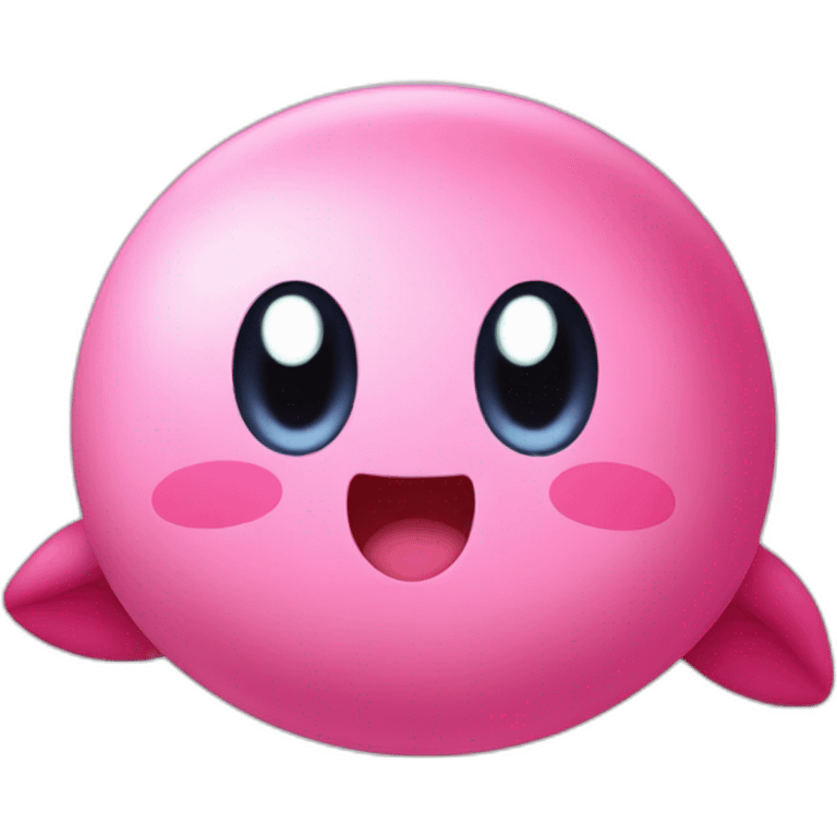 Kawaii kirby emoji