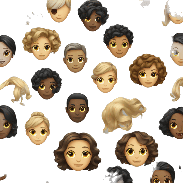 Hair salon  emoji