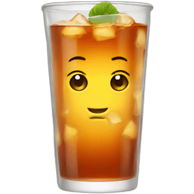 ice tea emoji